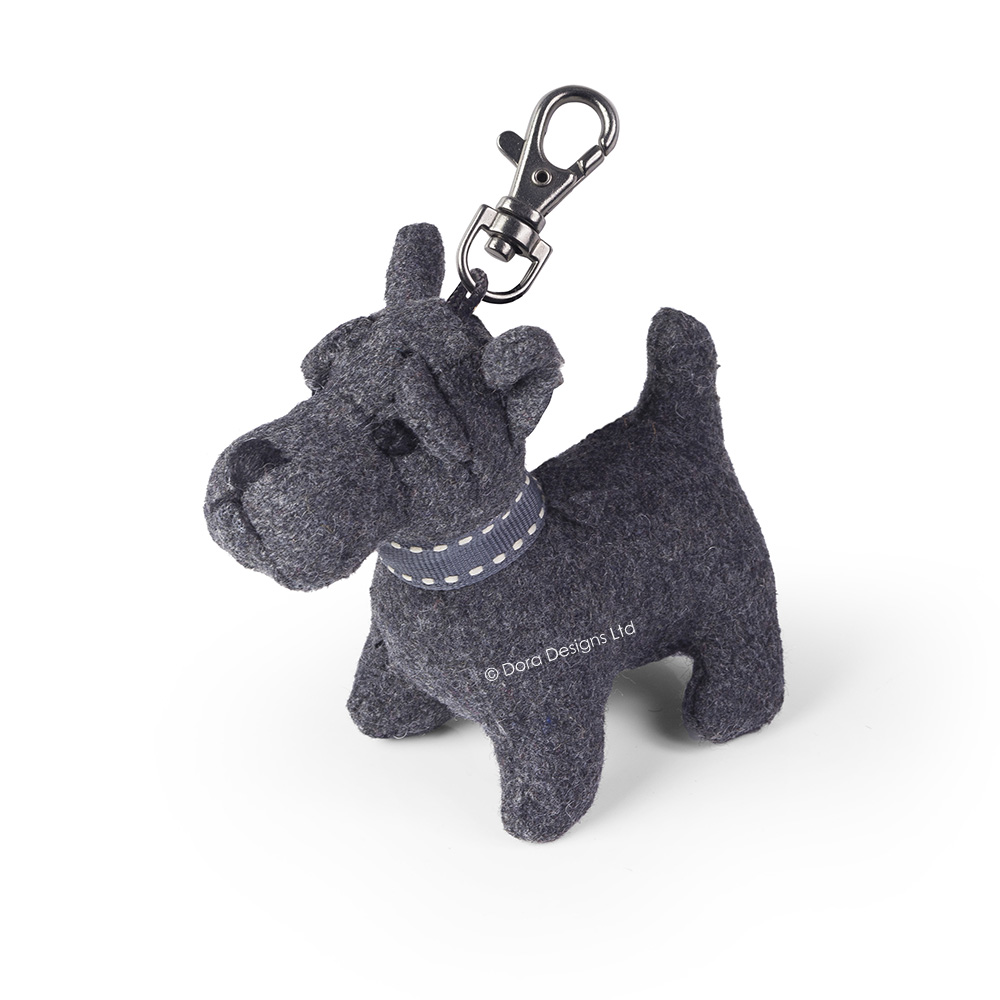 Scottie Dog Keyring P321